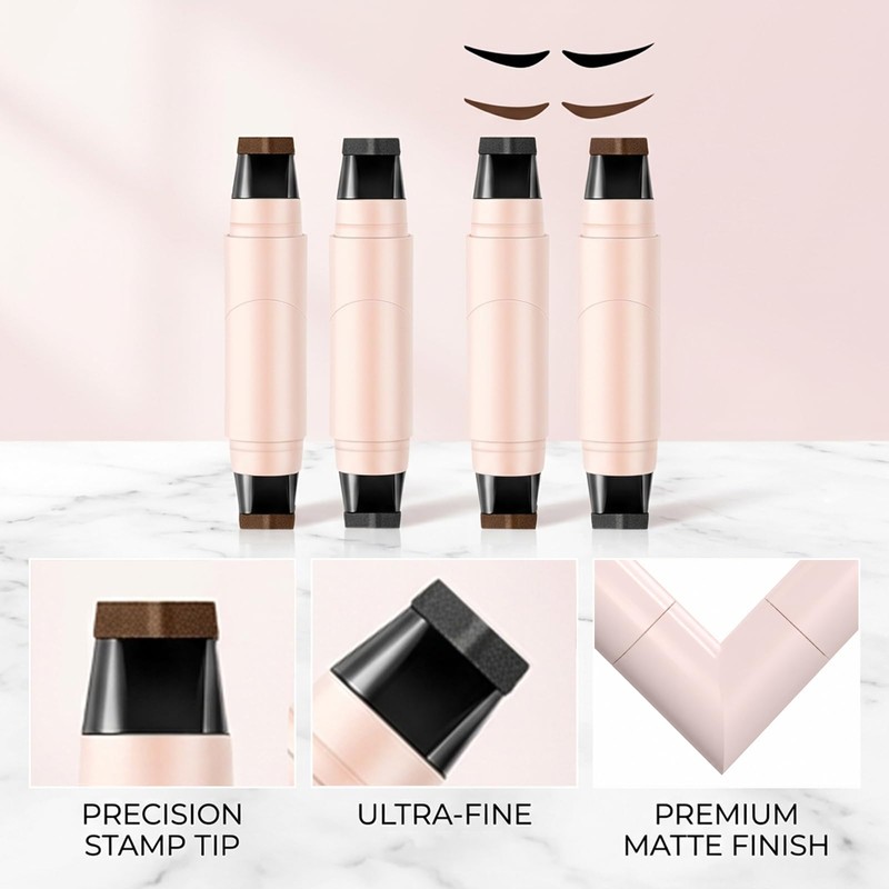 Eyeliner Stamp, Winged Eyeliner Stamp, Zena Makeup, Quick Daily Makeup
