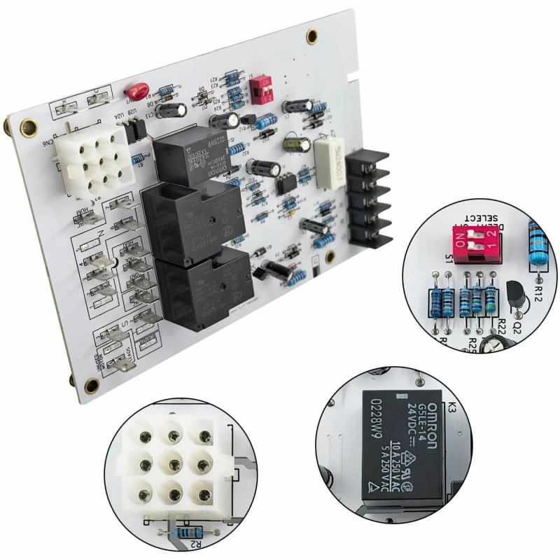 liuch-662 ST9103A1002 Replacement Electronic Fan Timer for Oil Furnace Applications