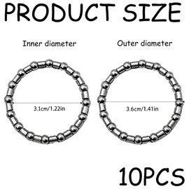 10pcs Headset Caged Ball Bearing Race Cycling Headset Bearing Precision Bottom Bracket Caged Silver Caged Headset Bearings for Mountain Bicycles Fixed Gear Bike Crank Bottom Bracket