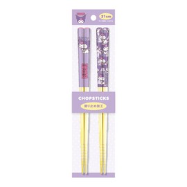 Tee's Factory Sanrio SR-5535611KU Pair Bamboo Chopsticks, 8.3 inches (21 cm), Back! Chromi, H 8.3 inches (21 cm)