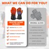 WINGLEOV Heated Winter Work Gloves with Synthetic Kevlar, Durability High