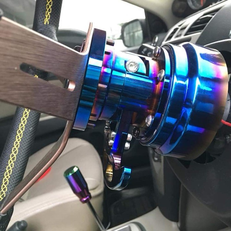 MUTEKI Steering Wheel Hub Quick Release Steering Boss Flip Up