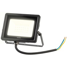 Luminea 20W 2000LM IP65 3000K LED Floodlight Mini Outdoor Floodlight Warm White (Outdoor LED Floodlight with Plug, Floodlight for Outdoor Lighting)