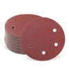 AYA-TECH 9 inch 6 Holes Sanding Disc, 16PCS Assorted Sandpaper