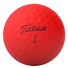 TITLEIST 24 TRUFEEL DZ Unisex Matte Red Golf Ball