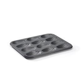 De Buyer 4710.12 Baking Tray with 12 Madeleine Moulds