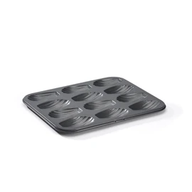 De Buyer 4710.12 Baking Tray with 12 Madeleine Moulds