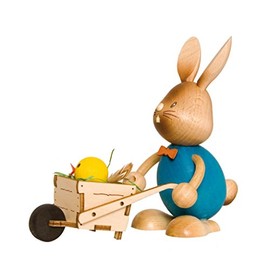 Drechslerei Kuhnert - Easter Decoration / Easter Bunny - Stupsi Rabbit - Wooden - Made in Germany