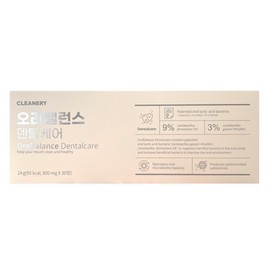 Cleanerie 클리너리 오라밸런스 덴탈케어 30정 24g / 써클 Cleanery OralBalance Dental Care 30 Tablets 24g / Circle