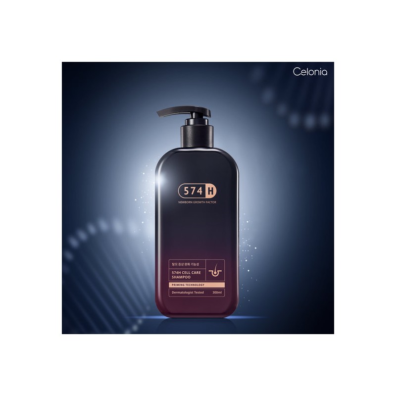 Celonia 574H Cell Care Shampoo 300ml / 셀로니아 574H 셀
