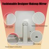 Smart Touch Control Makeup Mirror with 1X/2X/3X Magnification & 270°