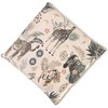 Linseed Cushion 12 x 12 cm - Organic Fabric "Wild