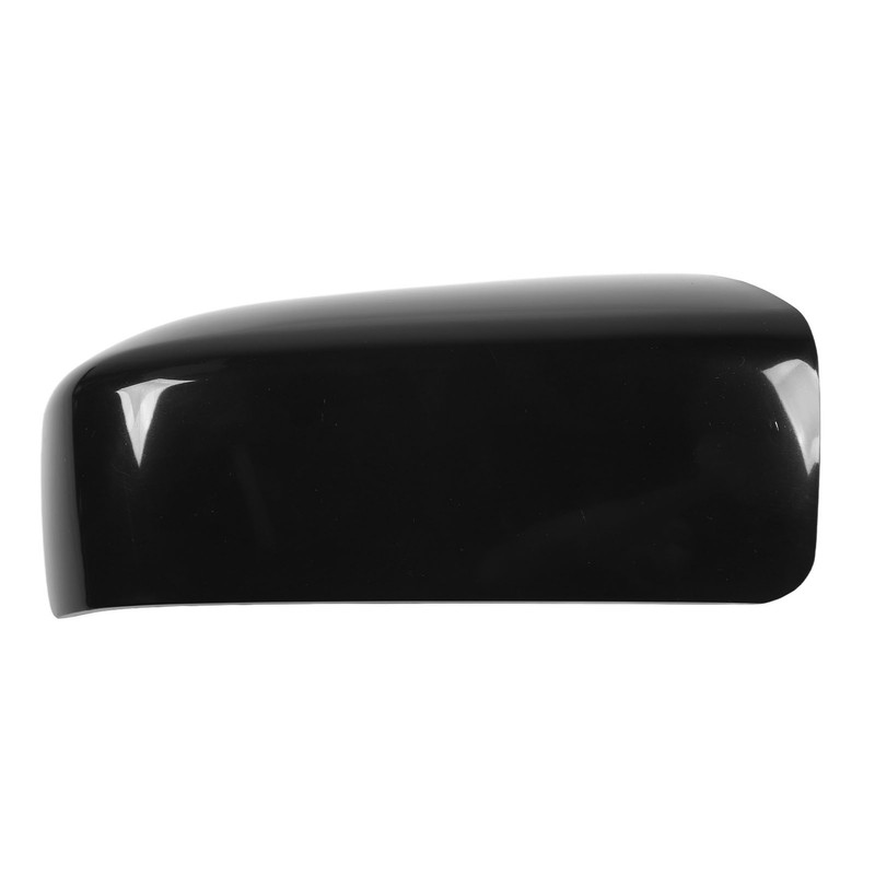 Side Rearview Mirror Cover Black Weather Proof Protective Door Mirror