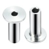 121 Pack T316 Marine Grade Stainless Steel Protector Sleeves 1/8\"