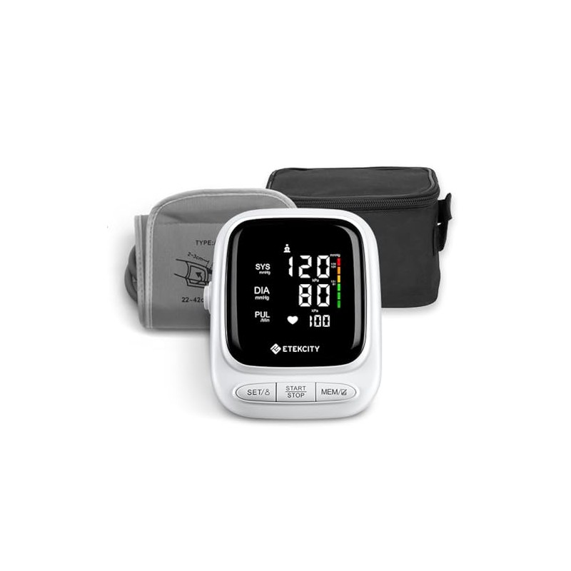 Etekcity Smart Blood Pressure Monitor - White