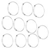 10Pcs Stainless Steel Bangle 1.6mm Adjustable Expandable Coil Bracelet DIY