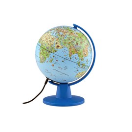 Tecnodidattica 0316LCSASP7NN04B Illuminated Geographical Globe