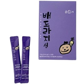 Wansone Pear Bellflower Cheong Sticks 10g x 30 packets, good for bronchial throat rhinitis (for children) / 완소네 기관지 목 비염에 좋은 배 도라지청 스틱 10g x 30포(아이들용)