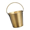 Mini Stainless Steel Pails Small Ice Bucket with Handle for