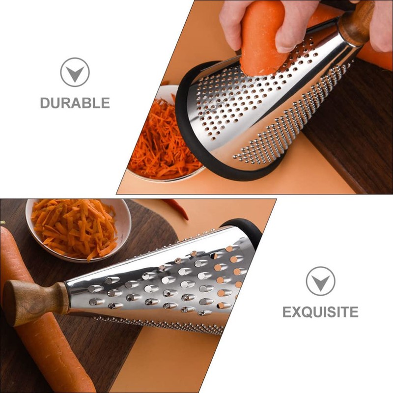 HEMOTON Cone Grater Kitchen Gadget Handheld Food Shredder Kitchen Food