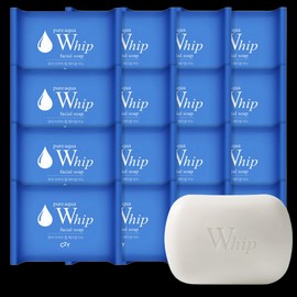 Aqua Whip Face Body Soap All-in-One Large Capacity 100g 16 Individually Labeled / 아쿠아 휩 페이스바디비누 올인원 대용량 100g 16개 개별표장
