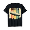 zeppelin t shirt Zepelin vintage 70s 80s Dirigible Airship T-Shirt