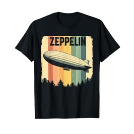 zeppelin t shirt Zepelin vintage 70s 80s Dirigible Airship T-Shirt
