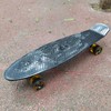 Rimable Complete 26 Inches Long Skateboard Black2
