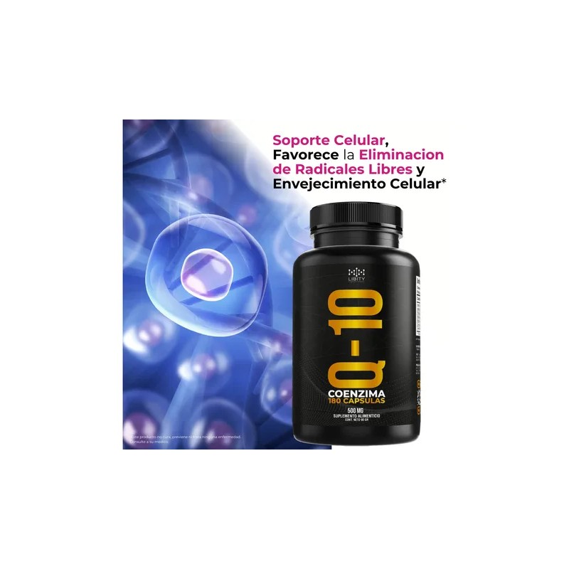 Coenzima Q-10, Colágeno, Vitamina E Y Vitamina C -90 Dias
