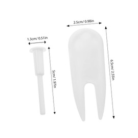 KOMBIUDA 1 Set Fitness Yoga Ball Plug Pin Replacement Kit with Air Stopper Pins and Remover Tool for Exercise Balls Material for Inflatable Needs and Daily Use