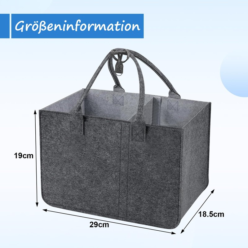 Felt Shopping Bag, Felt Handbag, Foldable Felt Bags, Shopper, Shopping