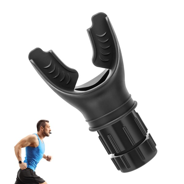 ChAusa Breathing Exerciser, Portable Lung Strengthening Trainer Device, Adjustable Resistance