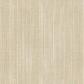Manhattan Comfort NWNT33714 Andrew Double Roll of Premium Vinyl Decorative Wallpaper, Beige