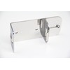 WALL MOUNT SINGLE DISPENSER CHROME HOLDER Ideal for CAREX 250ml