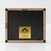 Business Card Display Frame (2 Cards, Black Frame)