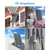 Solar Panel Charger Compatible with Eufycam 3/3C/2C/2C Pro/E40/E20/2/2 Pro/E/L20/L40/Solo/SoloCam Spotlight,