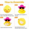 wonuu Car Dashboard Decor Guitar Rubber Duck, Car Ducks Ornaments