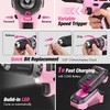 WORKPRO Pink Tool Kit with Drill, Tool Set with 20V