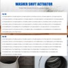Jaclech GTW335ASN1WW GTW335ASN2WW GTW220ACK7WW for GE Washer Parts Kit 5-Piece