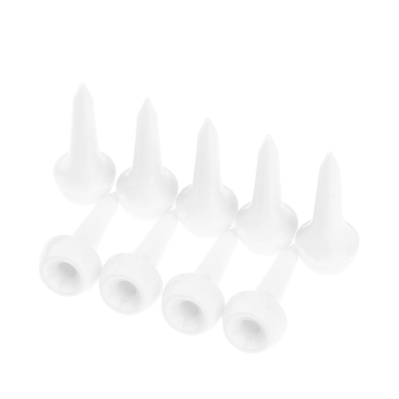 MUXSAM 100pcs White Plastic Golf Balls Tees For Training And