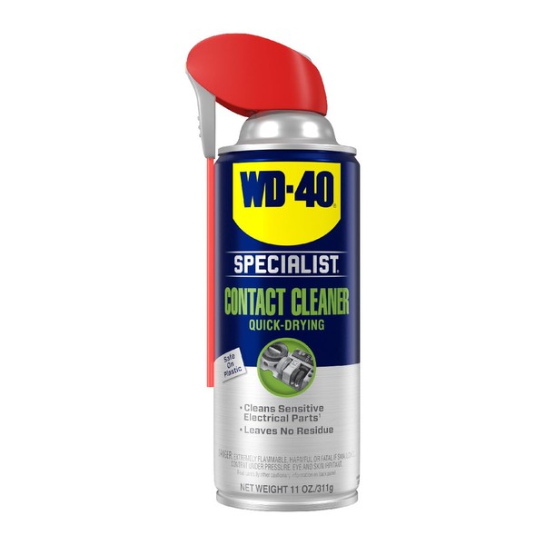WD-40 Specialist Contact Cleaner Spray with Smart Straw, TWIN PACK