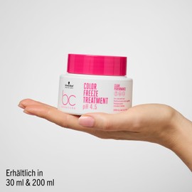 Schwarzkopf Professional Bonacure Colour Freeze Treatment Creamy Hair Mask Hair Treatment for Coloured Hair pH 4.5 Balancer Technology No Fading Vegan Long Lasting Colour Intensity 200 ml