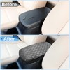 QianBao Compatible with Toyota RAV4 2006-2013 Leather Center Console Armrest