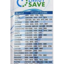 Enrgy Save ES-1 Universal Energy Saving Computerized Remote for Window/Wall Air