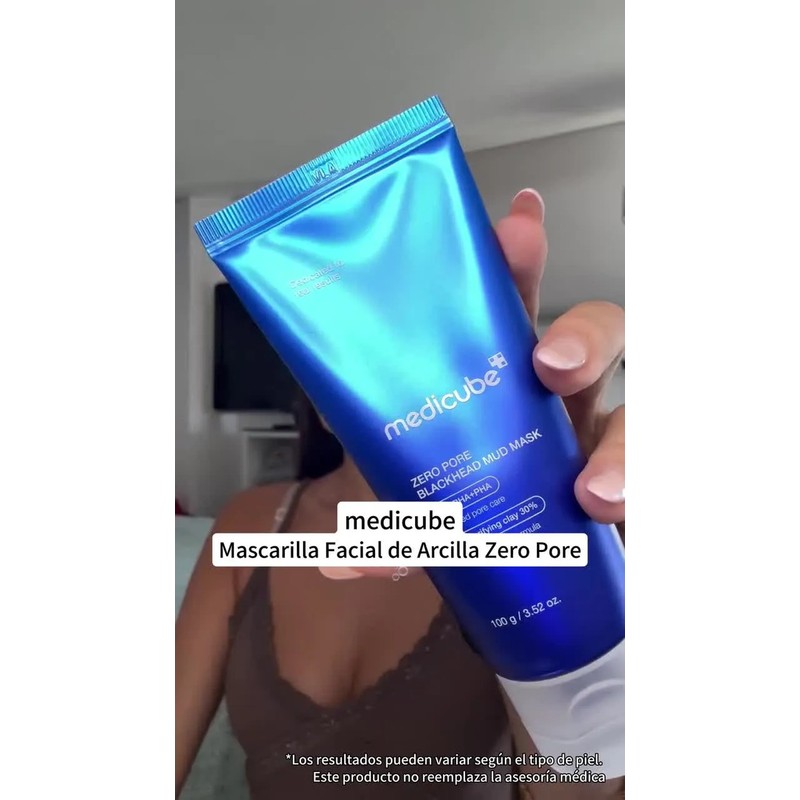 Medicube Mascarilla De Arcilla Zero Pore Puntos Negros 100g