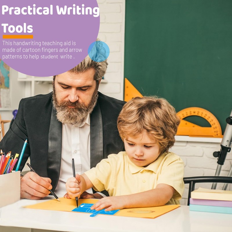 Bagentry 8 Pcs Finger Spacers for Writing with Guided Reading