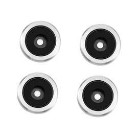 COHEALI 4Pcs Vibration Feet Cushions for Amplifiers Aluminium Alloy Isolation Pads Durable Speaker Feet Pads for Enhanced Stereo Sound