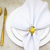 Strawberry and Lemon Napkin Rings Alloy Napkin Rings Napkins Rings