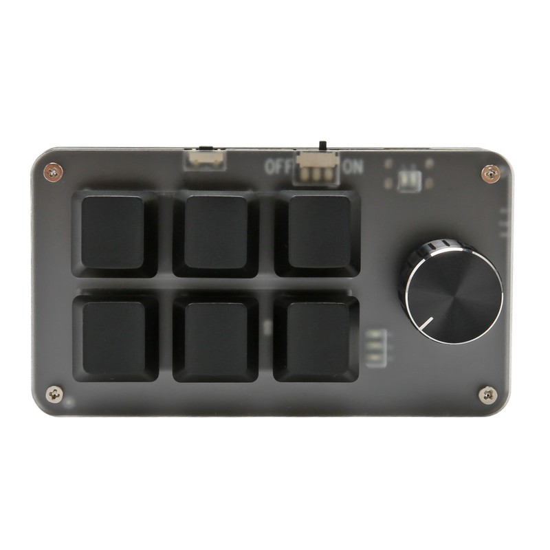 Mini Keypad Knob Design Red Switch Dual Mode Plug and