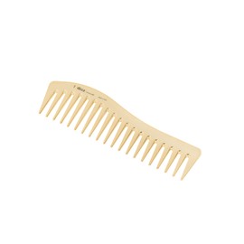 Ibiza Hair Professional Wave Detangling Comb, Gold